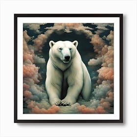 Beautiful Polar Bear 1 Art Print