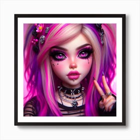 Sexy Doll 3 Art Print