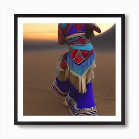 OCA DNA TY - Future Tribal Lady Labor Art Print