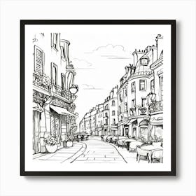 Paris Street Art Print