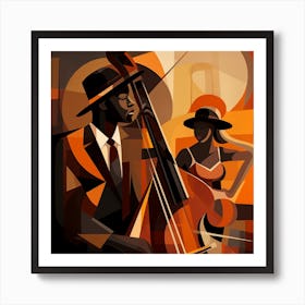 Jazz Musicians 18 Art Print