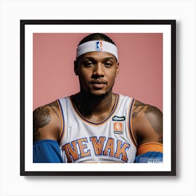 Carmelo Anthony AI Poster