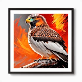 Hawks 5 Art Print