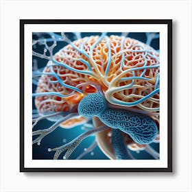 Brain Anatomy 3 Art Print