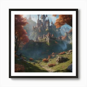 Faerie Castle Art Print