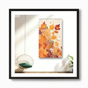 Autumn Leaves Art Print