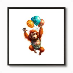 Orangutan Art Print