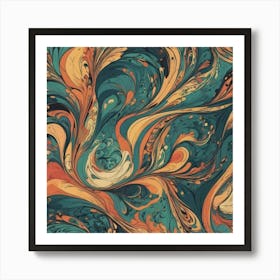 Abstract Pattern Art Print 3 Art Print