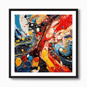 Abstract Painting 145 Art Print