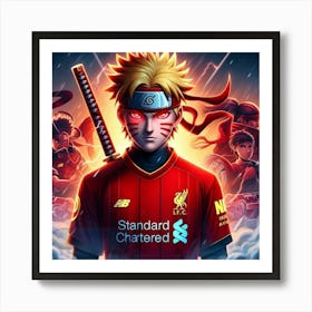 Naruto United canvas ❤️🖼️ Art Print