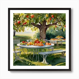 Fruit Tree Art Print