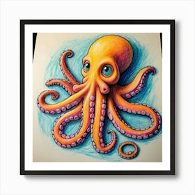 Octopus 114 Art Print