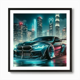 Bmw M8 Art Print