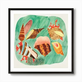 Sea Shells Art Print