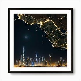 Saudia Arabia At 2a47a Art Print