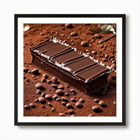 Chocolate Bar Art Print