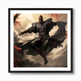 Samurai Warrior Art Print