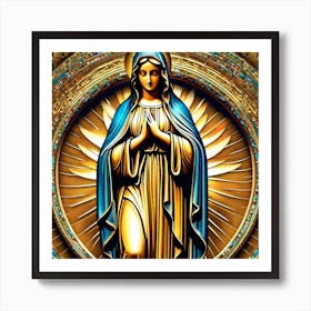 Virgin Mary 37 Art Print