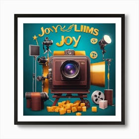 Movie Production Logo (2) Art Print