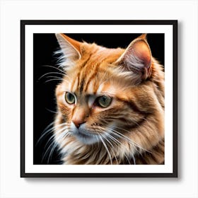 Portrait Of A Cat 2 Art Print