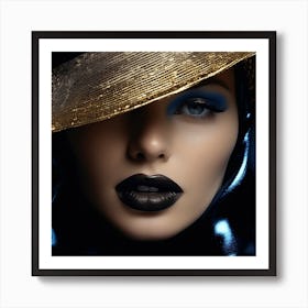 Black And Gold 2 Art Print