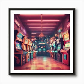 Arcade Game Art Print