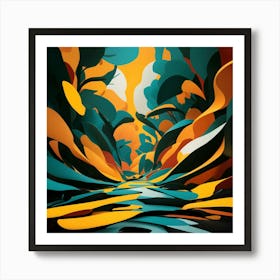 Abstract Painting 60 Art Print