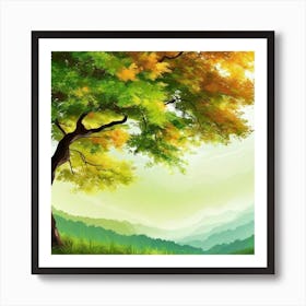 Tree In The Forest 16 Art Print