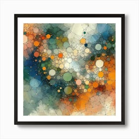 Elements Of The Nature Abstract Artwork 3 Art Print