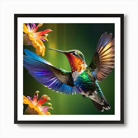 Hummingbird 2 1 Art Print