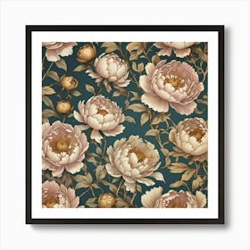 Peonies 2 Art Print