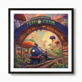 Terraria Station Art Print