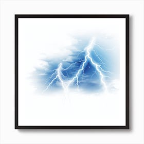 Lightning In The Sky 2 Art Print