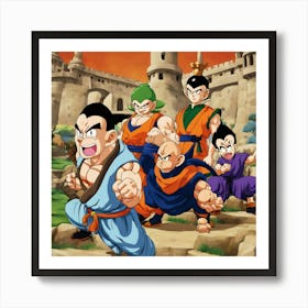 Dragon Ball Z 54 Art Print