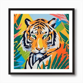 Colourful Tiger Póster