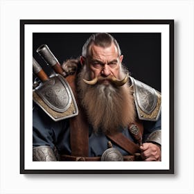 Viking Warrior Art Print