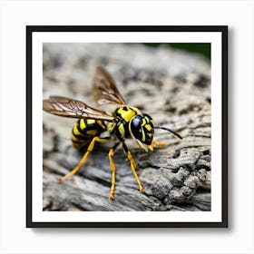 Wasp nature 2 Art Print