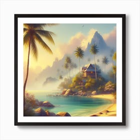 Tropical Paradise 19 Art Print