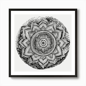 Mandala 4 Art Print