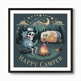 Happy Camper 3 Art Print