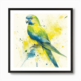 Parrot Painting Art Print