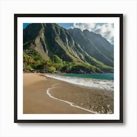 Hawaiian Beach Art Print