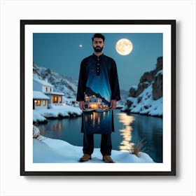 Pakistani Kurta Art Print