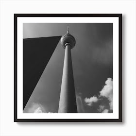 Tv Tower In Berlin Art Print