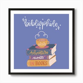 Bibliophile Art Print