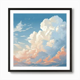 Cloudy Sky 3 Art Print