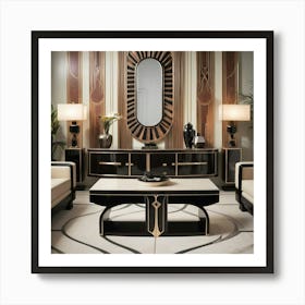 Deco Living Room 8 Art Print