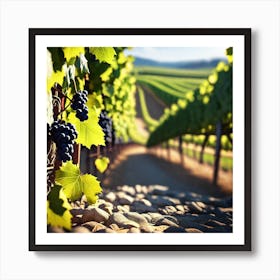 Vineyards In California 1 Art Print