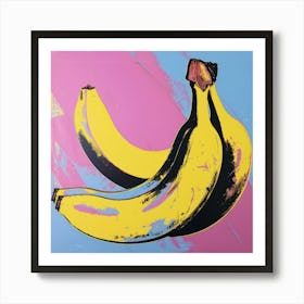 Bananas Pop Art 2 Art Print