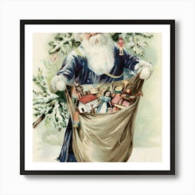 Vintage Christmas 4 Art Print